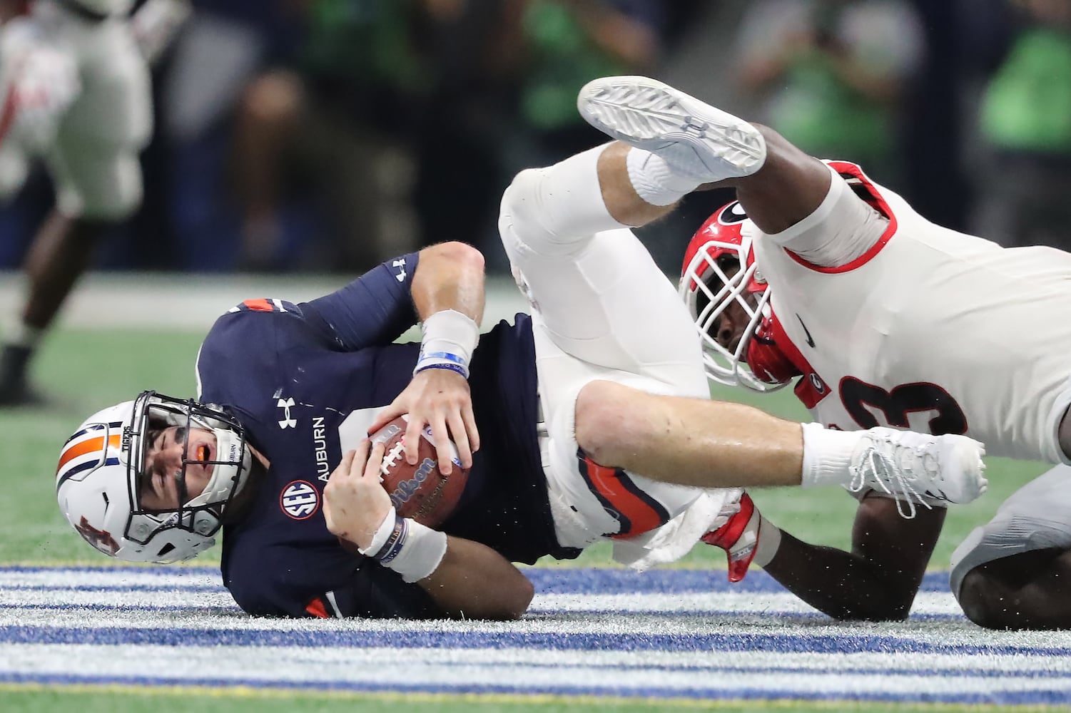 Photos: Georgia battles Auburn in the SEC Championship Game