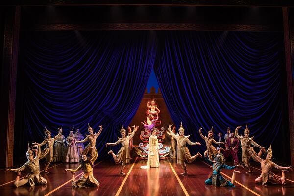 The national tour of the Lincoln Center Theater production of Rodgers & Hammerstein’s “The King and I” brings a gorgeously designed production and powerhouse vocals to the Fox Theatre through Oct. 1. CONTRIBUTED