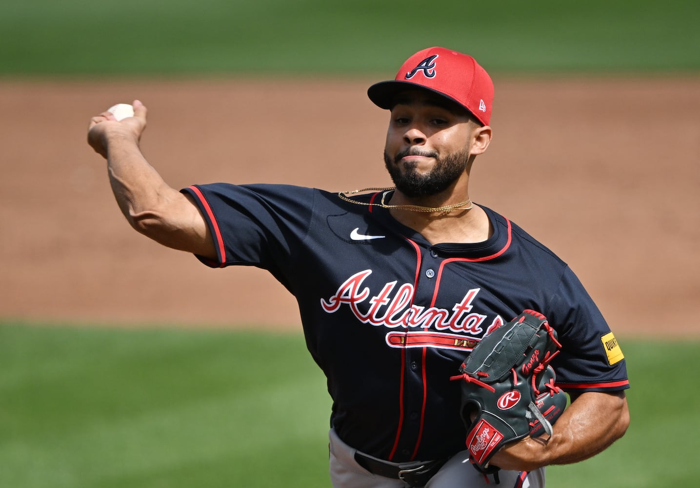 First full-squad spring training workouts