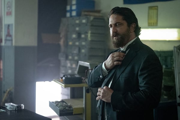 Gerard Butler as Big Nick O'Brien in "Den of Thieves 2: Pantera." Photo: Rico Torres for Lionsgate