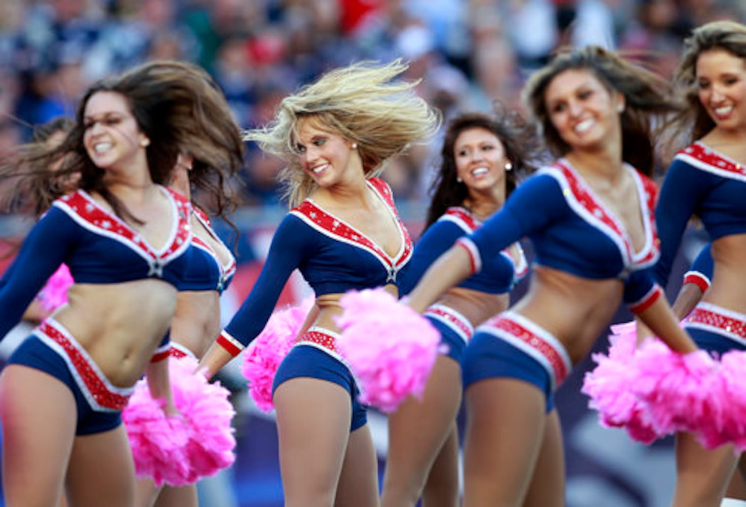 Top NFL cheerleading squads