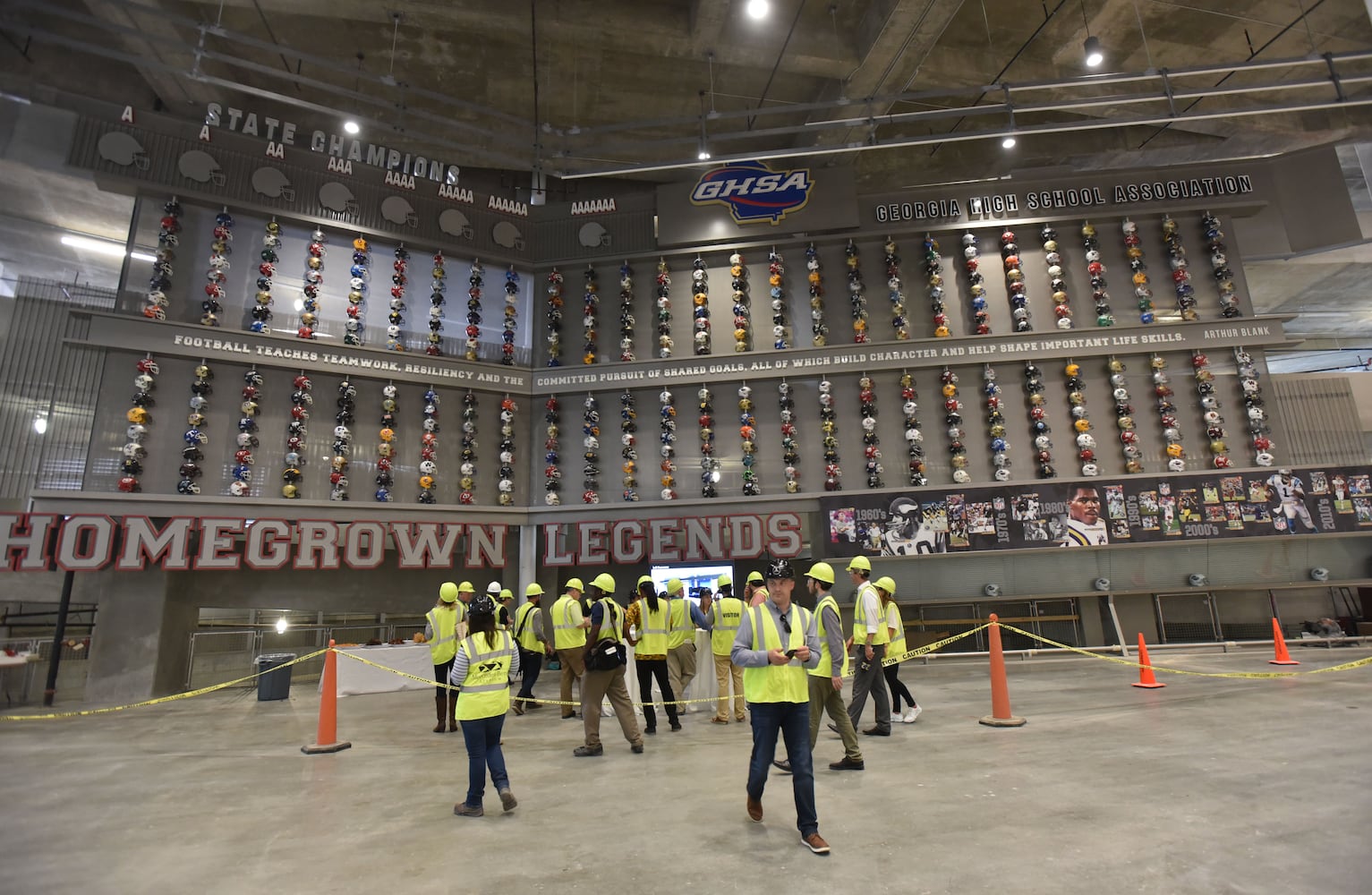 Photos: The latest look at the Falcons’ new Mercedes-Benz Stadium