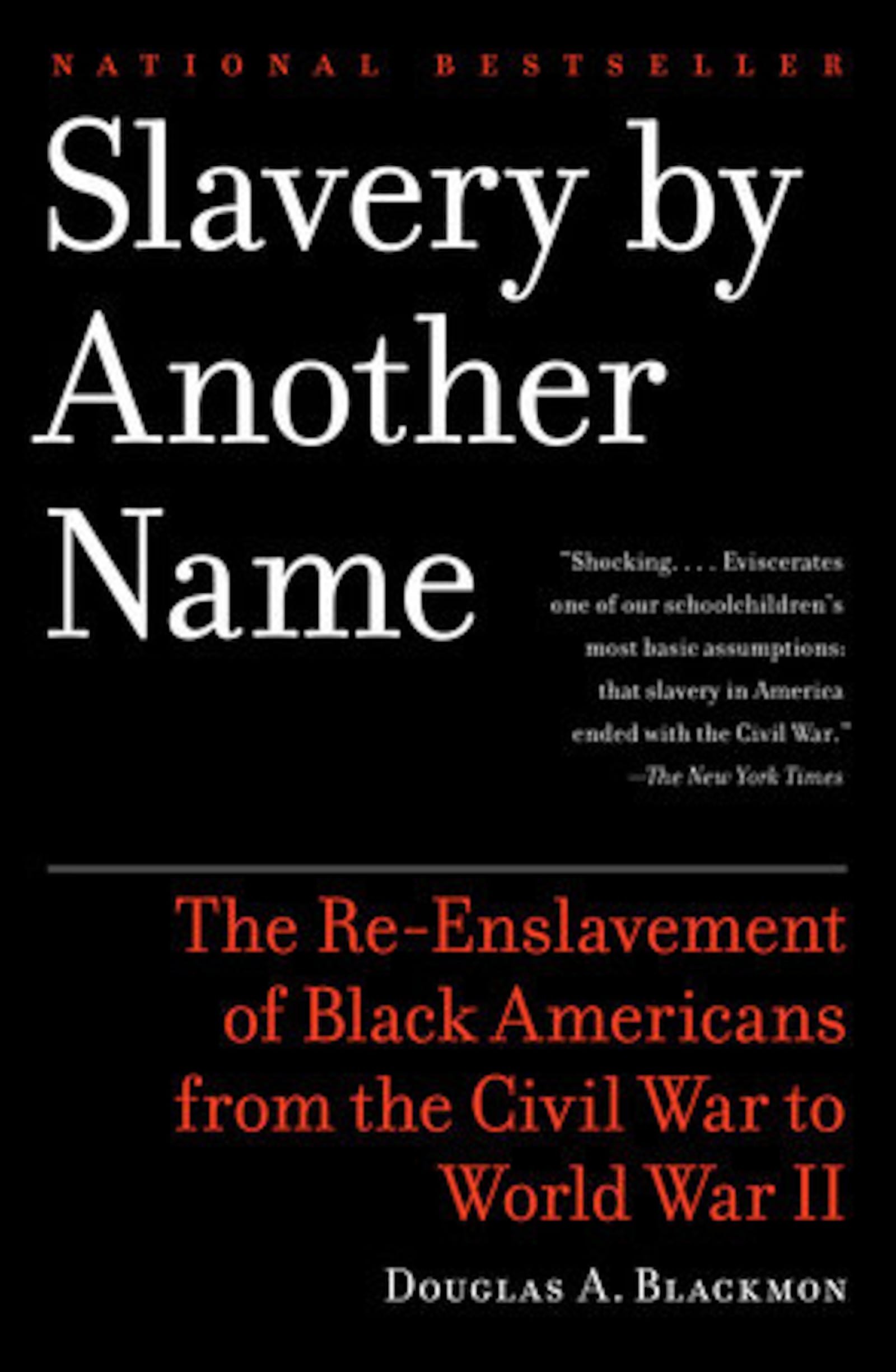 "Slavery by Another Name: The Re-Enslavement of Black Americans From the Civil War to World War II" by Douglas Blackmon documents that tens of thousands of Black people were arbitrarily arrested and leased by government officials for labor at businesses like the Chattahoochee Brick Co. across the South.