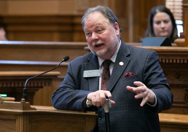 Gov. Brian Kemp has tapped former state Sen. Jeff Mullis to serve on the board of the Stone Mountain Memorial Association. (Bob Andres/The Atlanta Journal-Constitution)