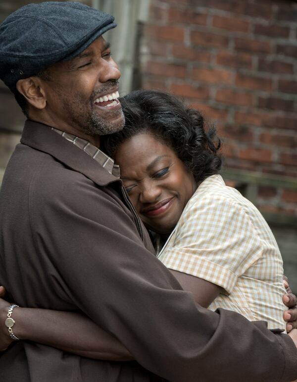 Denzel Washington directs and co-stars (with Viola Davis) in the screen version of the Pulitzer Prize-winning drama “Fences,” opening Dec. 25. (David Lee / Paramount Pictures)