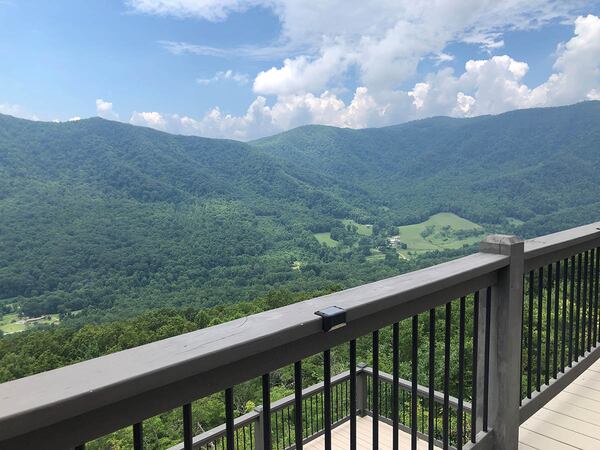 The Powell family enjoyed the views during their trip. Photo courtesy of Shirley Powell