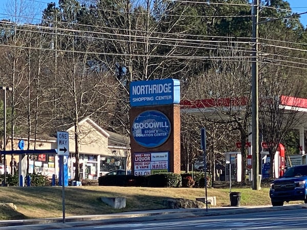 Northridge Shopping Center is one of four strip malls that Sandy Springs wants developers to remodel into mixed-use developments, The others are North Springs Shopping Center, North River Shopping Center and River Springs Shopping Center