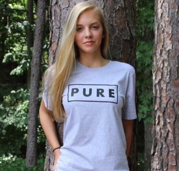 Gwinnett County student Matthew Lescota started a clothing company called PURE that encourages students to be true to themselves. PHOTO CONTRIBUTED.