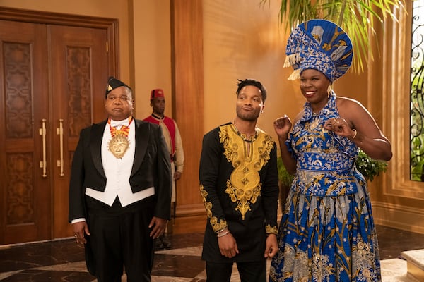 Leslie Jones and Jermaine Fowler star in "Coming 2 America." 
Photo Courtesy of Amazon Studios