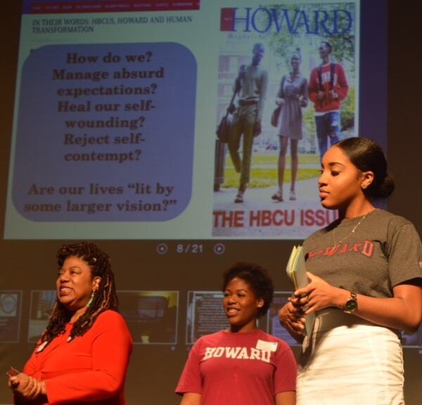 Attendees at Mecca in the ATL, sponsored by the Howard University Alumni Club of Atlanta, drew more than 250 high schoolers and parents.