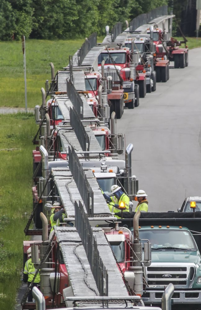 Road to Recovery: Workers to begin pouring new I-85 bridge deck