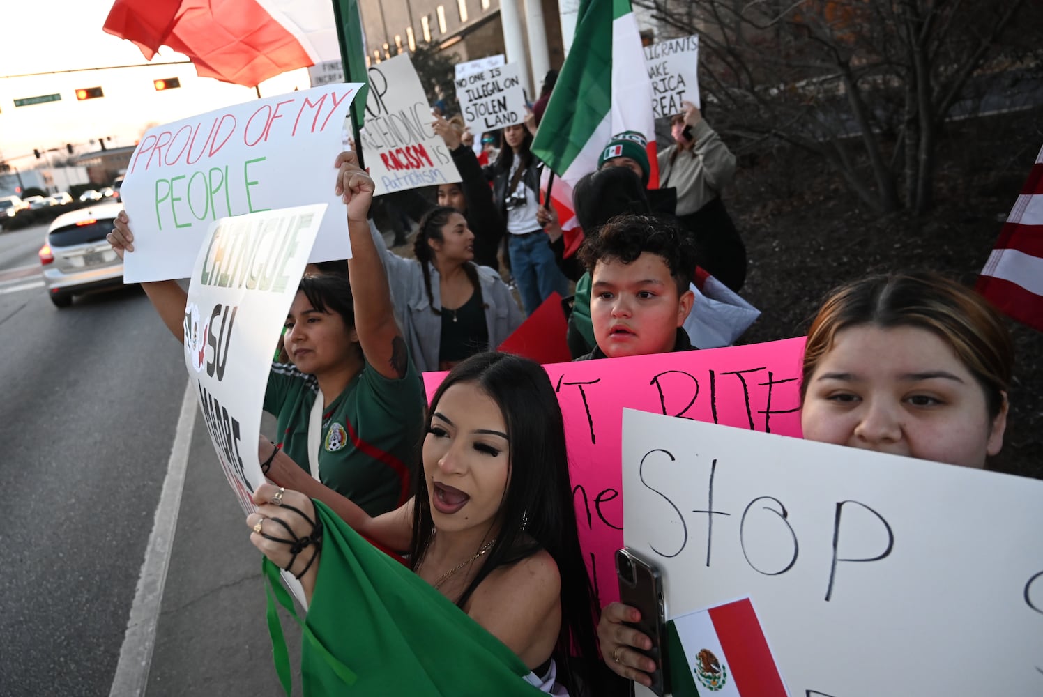 Immigration policy prompts protests