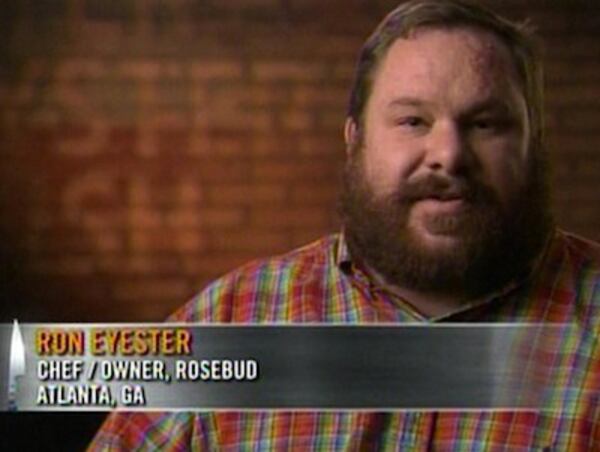 Ron Eyester of Rosebud lasted three episodes on 'Top Chef."