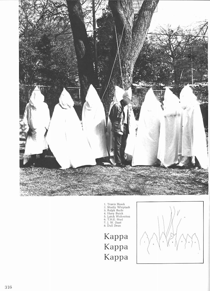 Photos: Blackface in Georgia college yearbooks