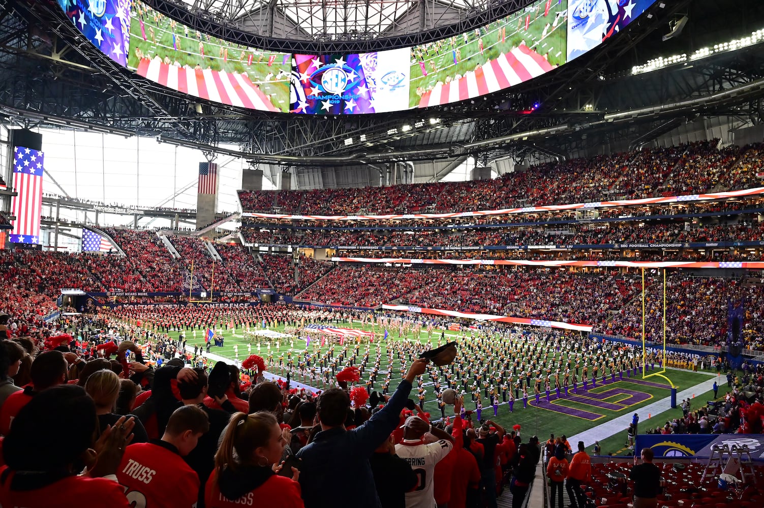 Photos: The scene at the SEC Championship game Saturday