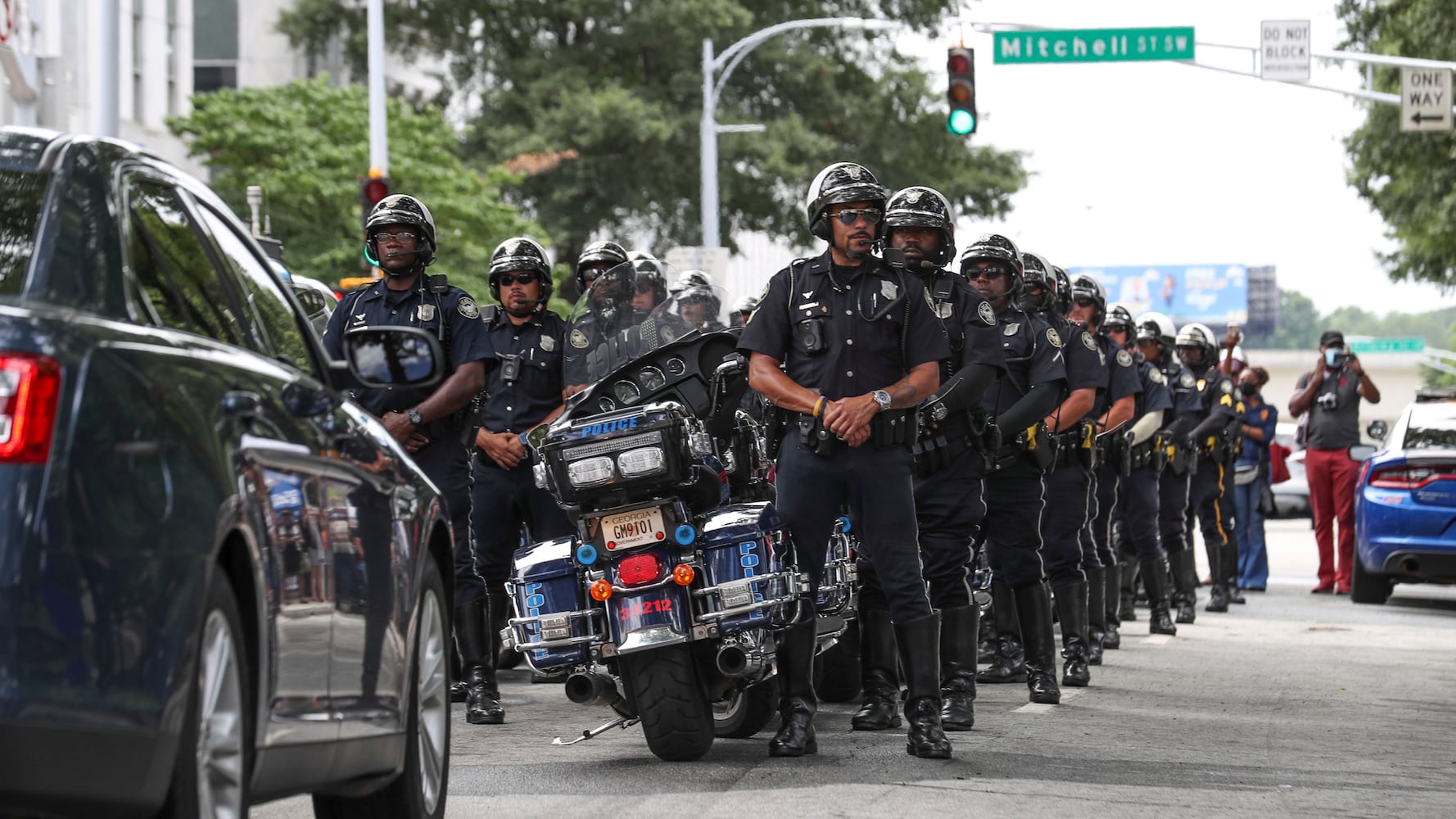 John Lewis Motorcade