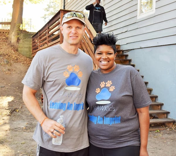 Danny Wuerffel and LaTonya Gates. Courtesy of LaTonya Gates