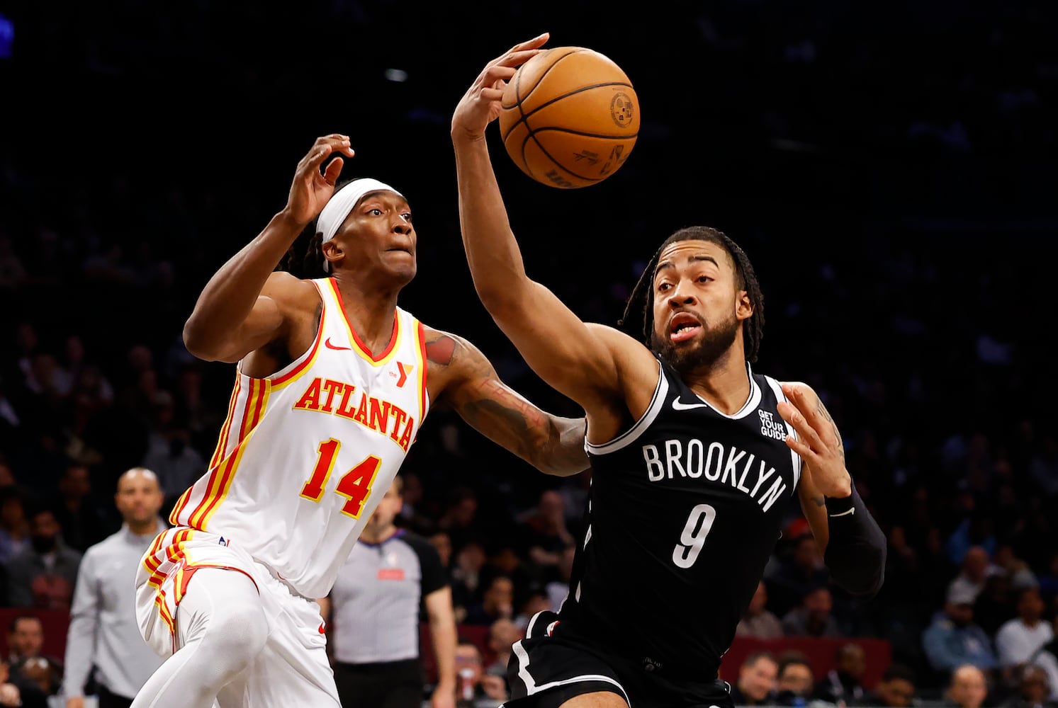 Hawks Nets Basketball