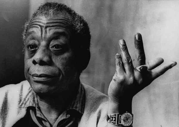 Author James Baldwin, shown in a Feb. 25, 1985, file photo, wrote stories that spoke to the underdog in many forms. AP PHOTO / LOS ANGELES TIMES