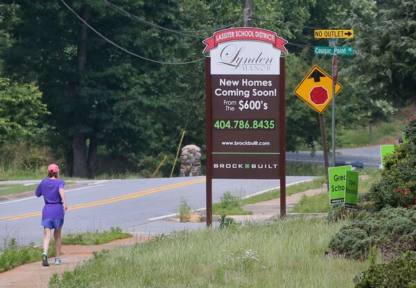 Lynden Manor, a small subdivision in East Cobb. 