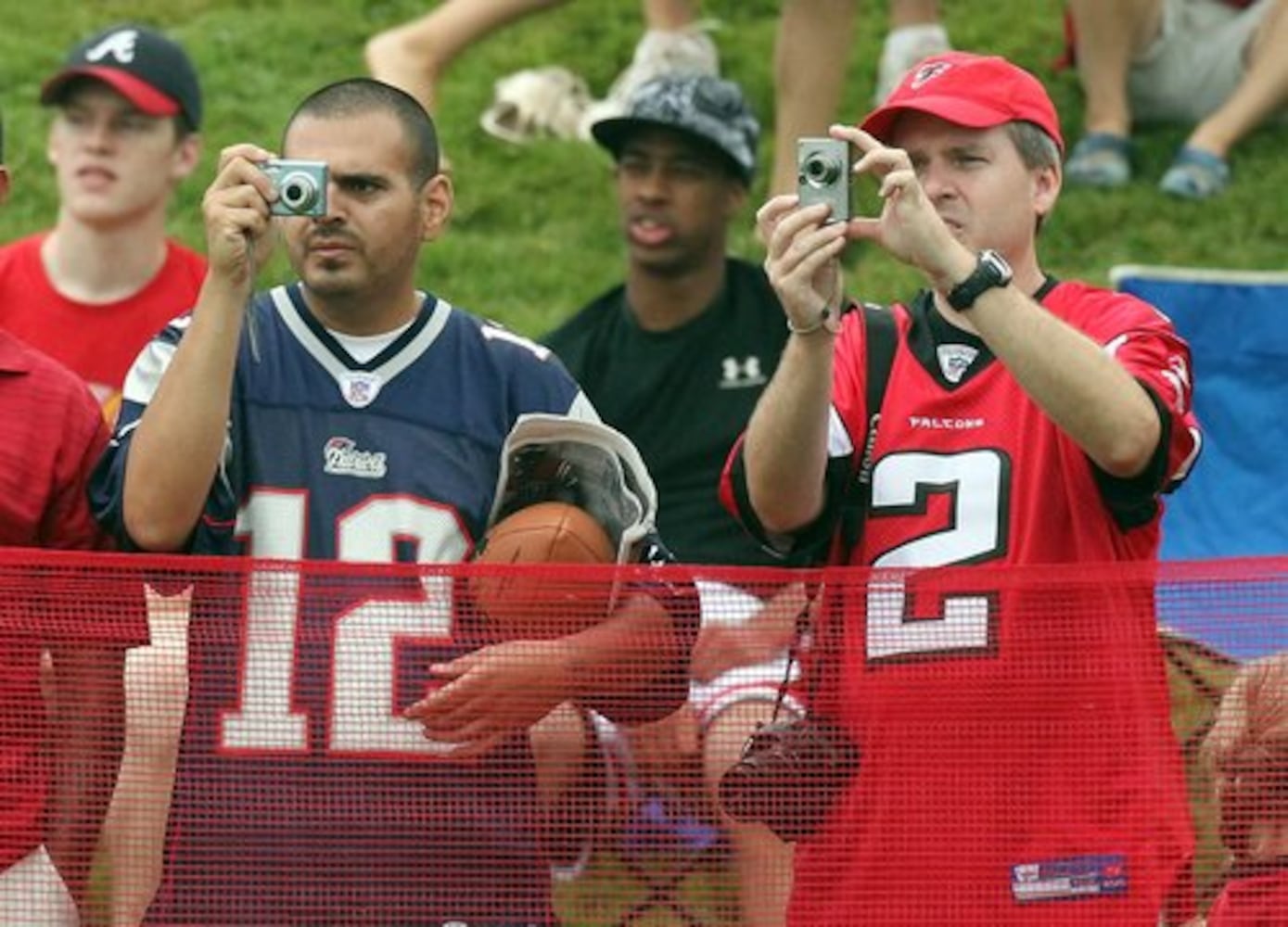 Falcons-Patriots combined practice