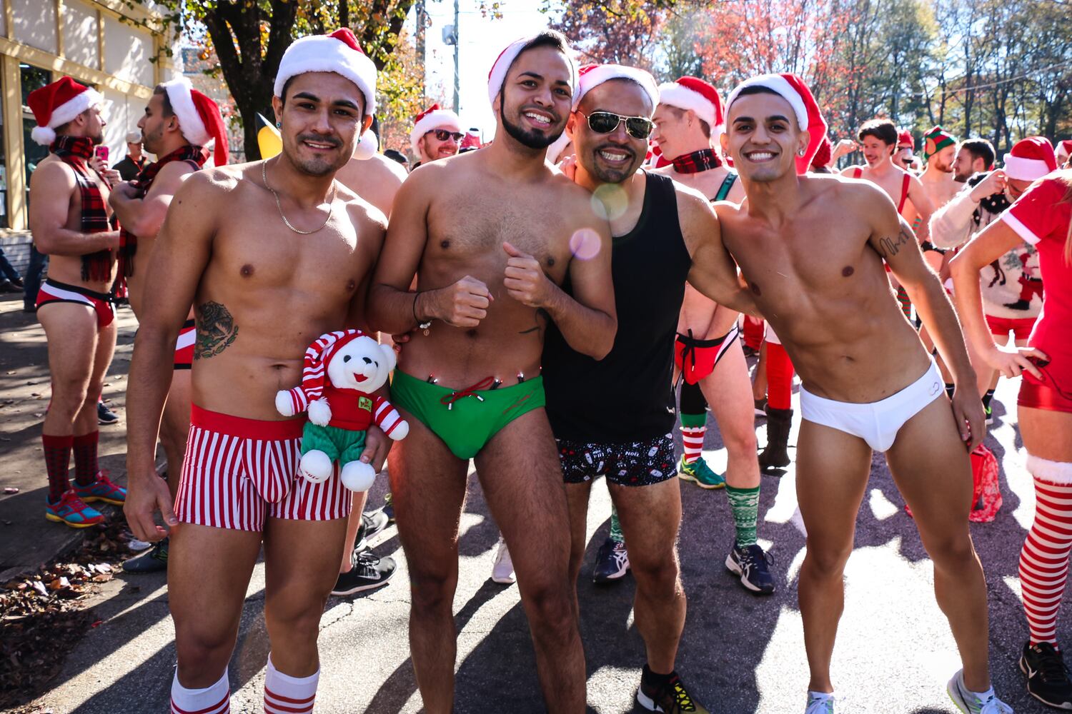 2016 Atlanta Santa Speedo Run