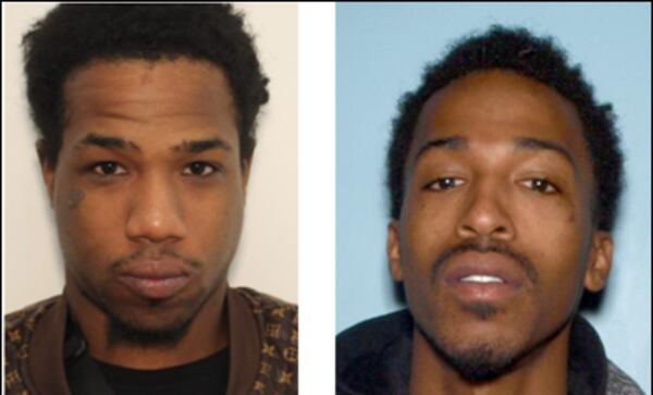 Jonas Albright-Gillis (left) and Keonte Anderson face charges relating to the fatal shooting of 39-year-old Marcus Bush.