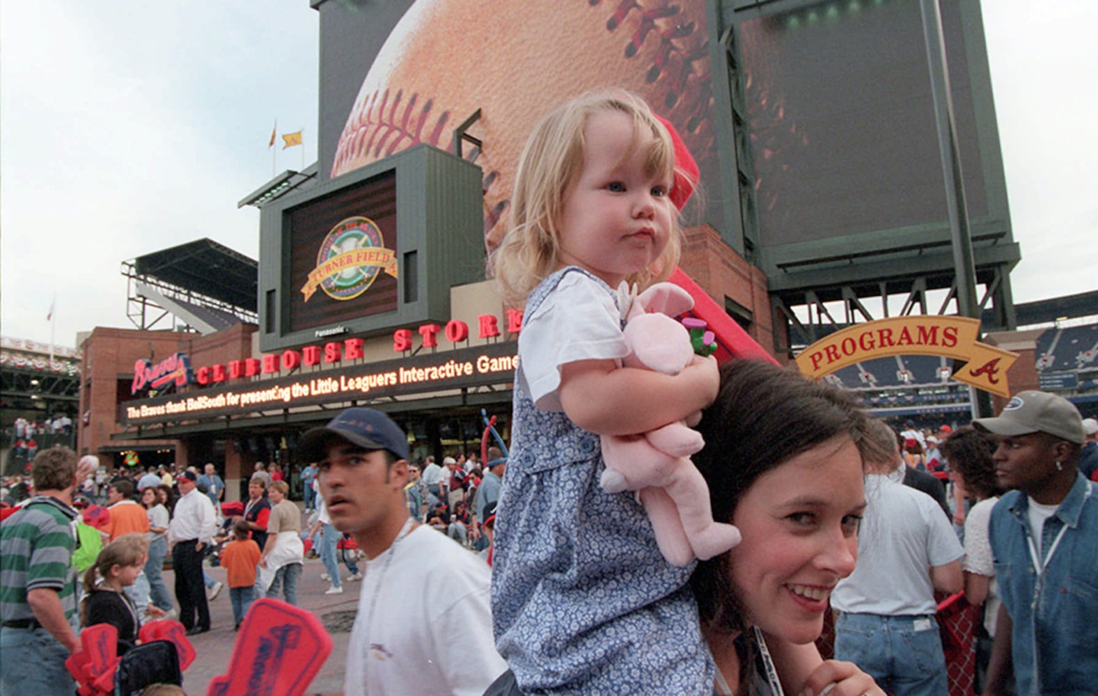 Turner Field's first Opening Day: April 4, 1997