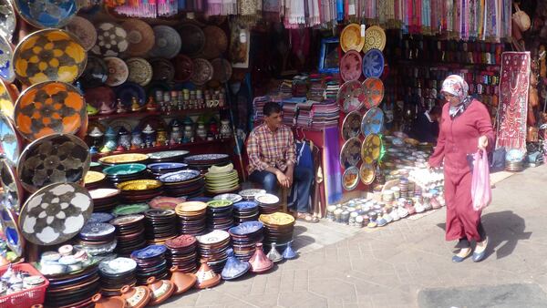 Marrakech is a busy modern city, but the more interesting part is the old market area where vendors are expert hagglers Ã³â yet bargains can still be found. (Terri Colby/Chicago Tribune/TNS)