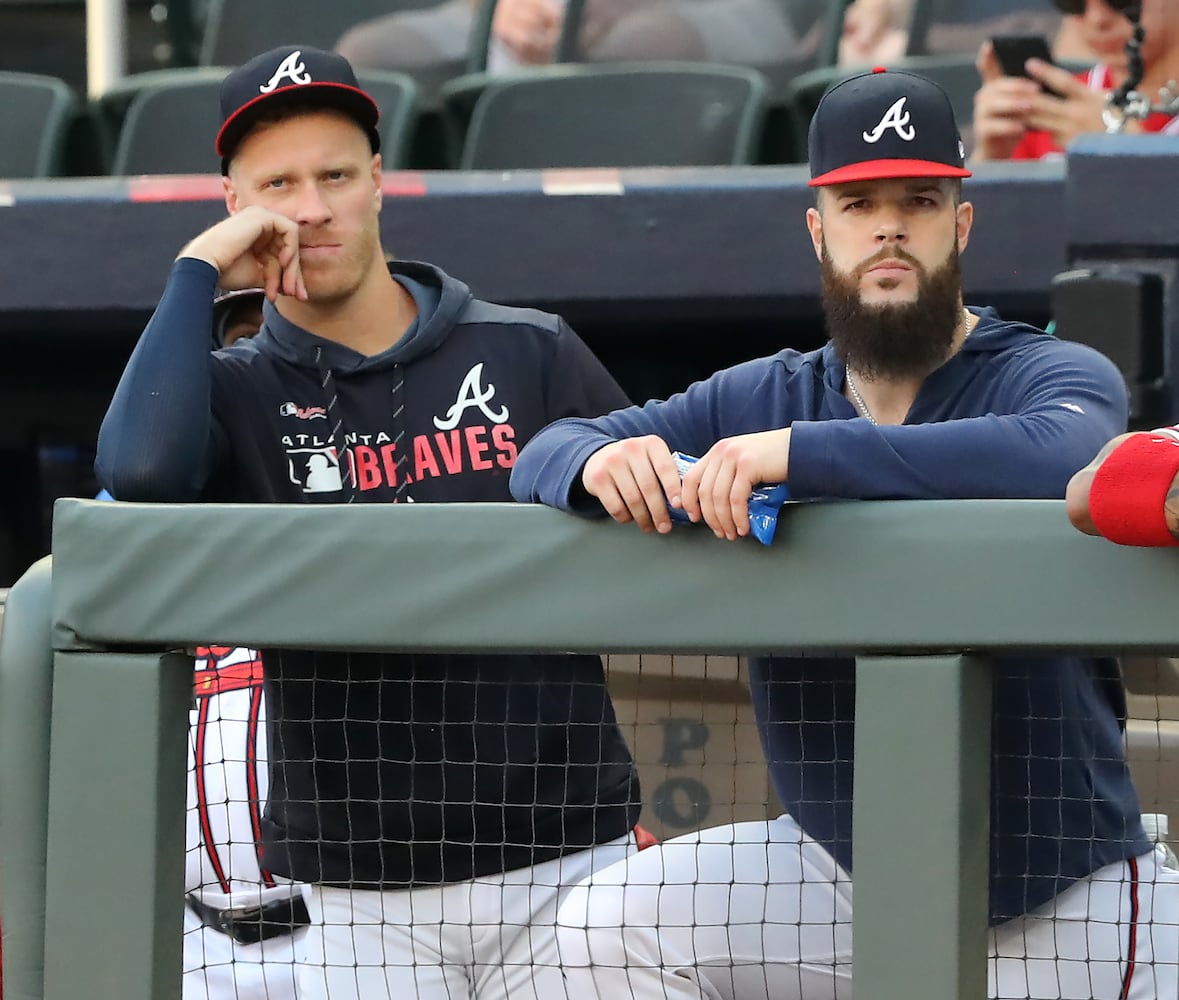 Photos: Braves begin home series with Mets