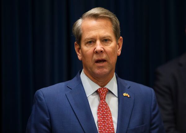 In separate tweets over the holiday break, Gov. Brian Kemp (above) and incoming Lt. Gov. Burt Jones underlined their plans to focus on violent crime when the legislative session starts next week. (Christina Matacotta for The Atlanta Journal-Constitution)