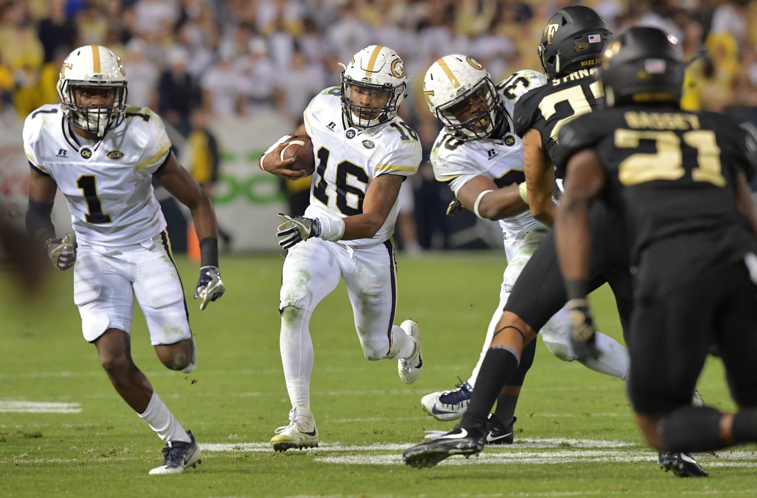 Photos: Georgia Tech pulls away from Wake Forest