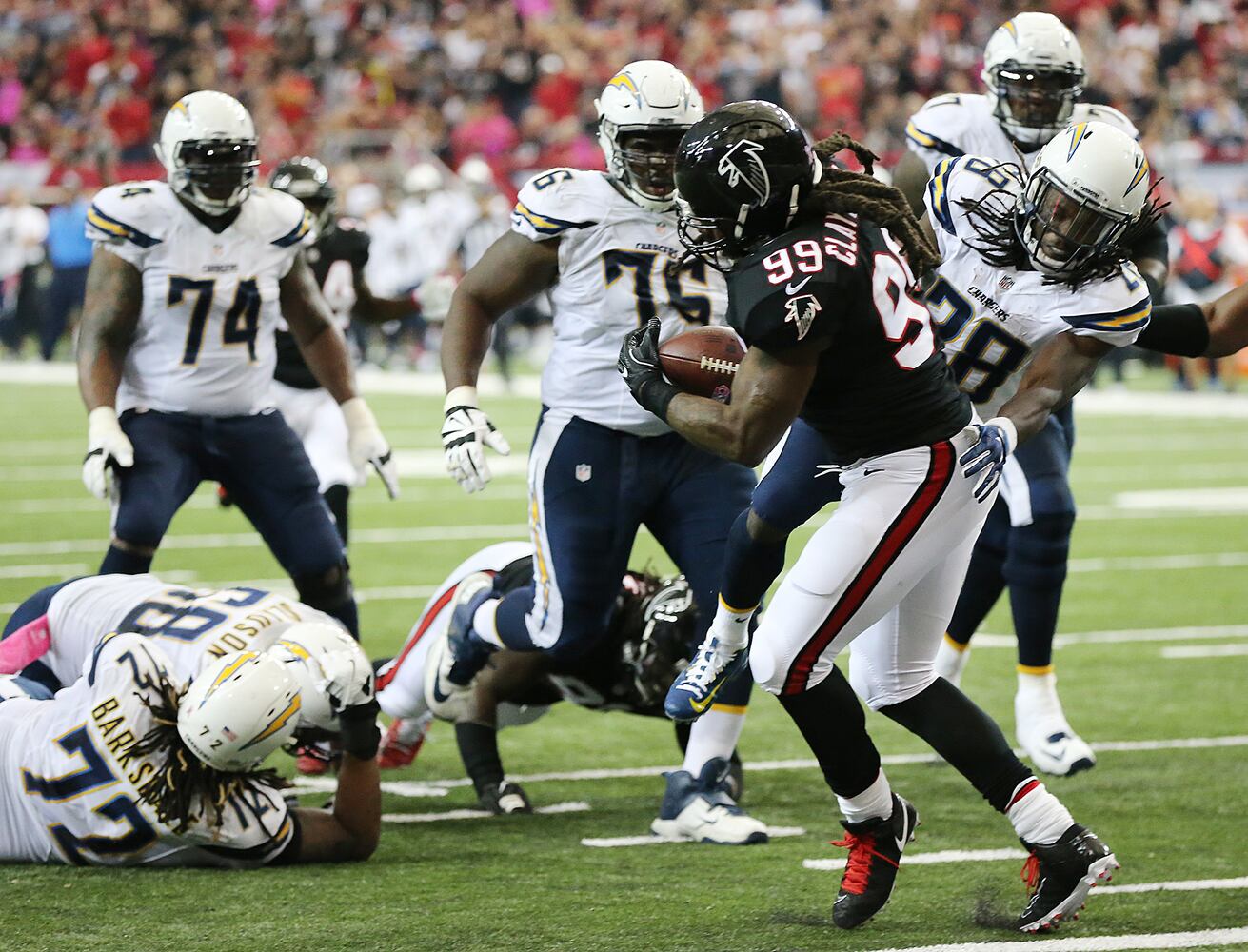 Falcons vs. Chargers at Georgia Dome