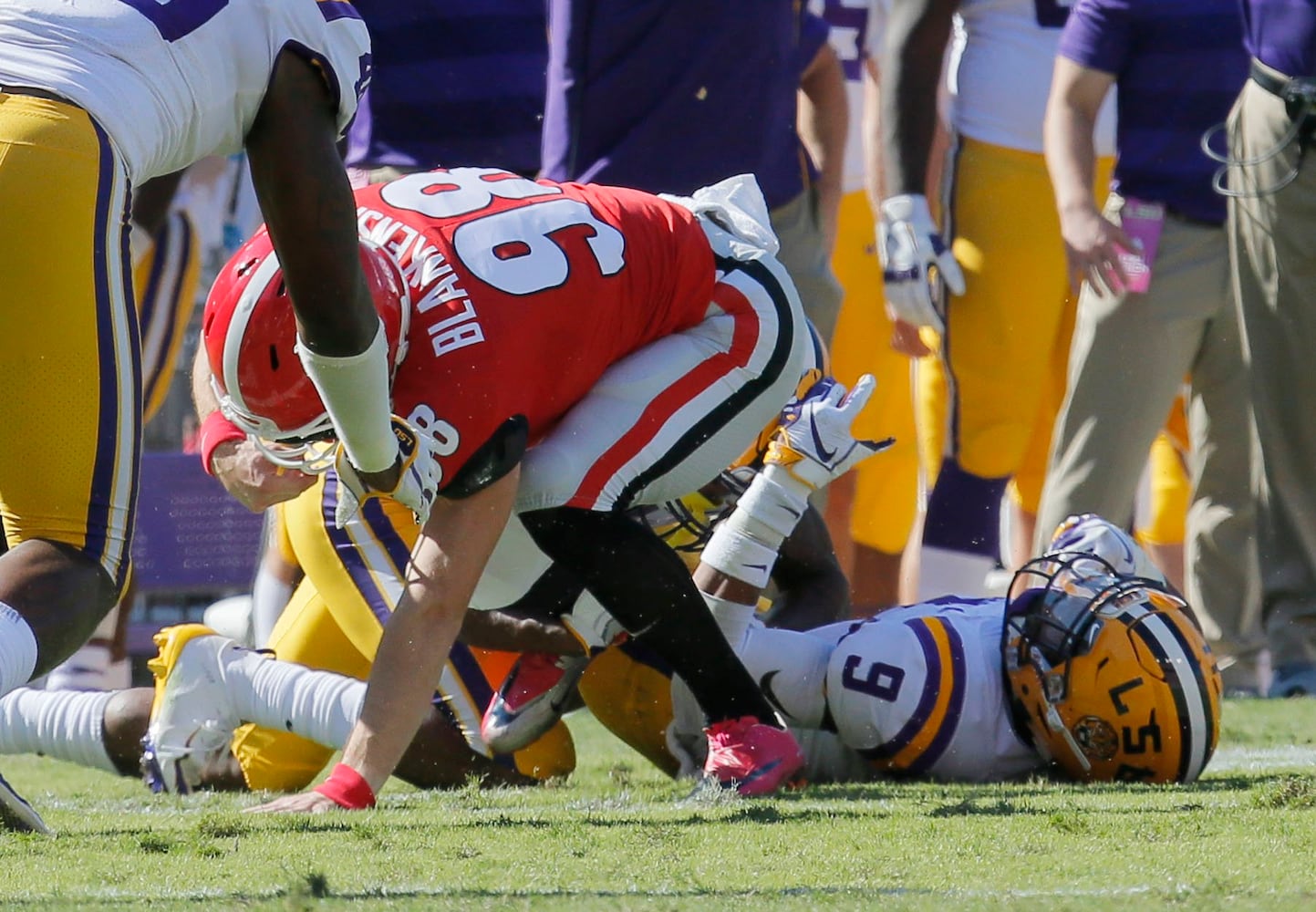 Photos: Bulldogs are humbled by LSU