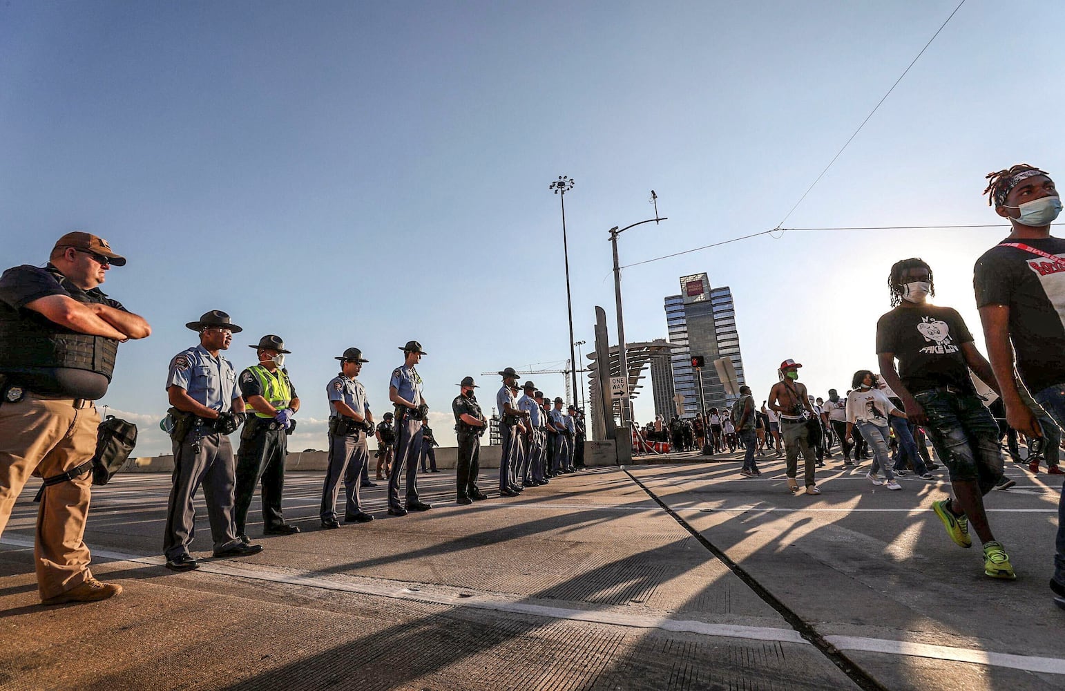 PHOTOS: Third day of protests in downtown Atlanta