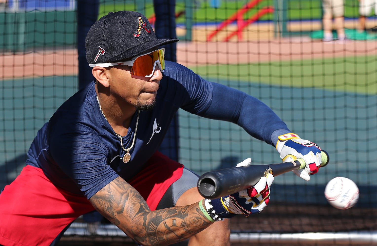 Photos: Ronald Acuna, Braves at spring training