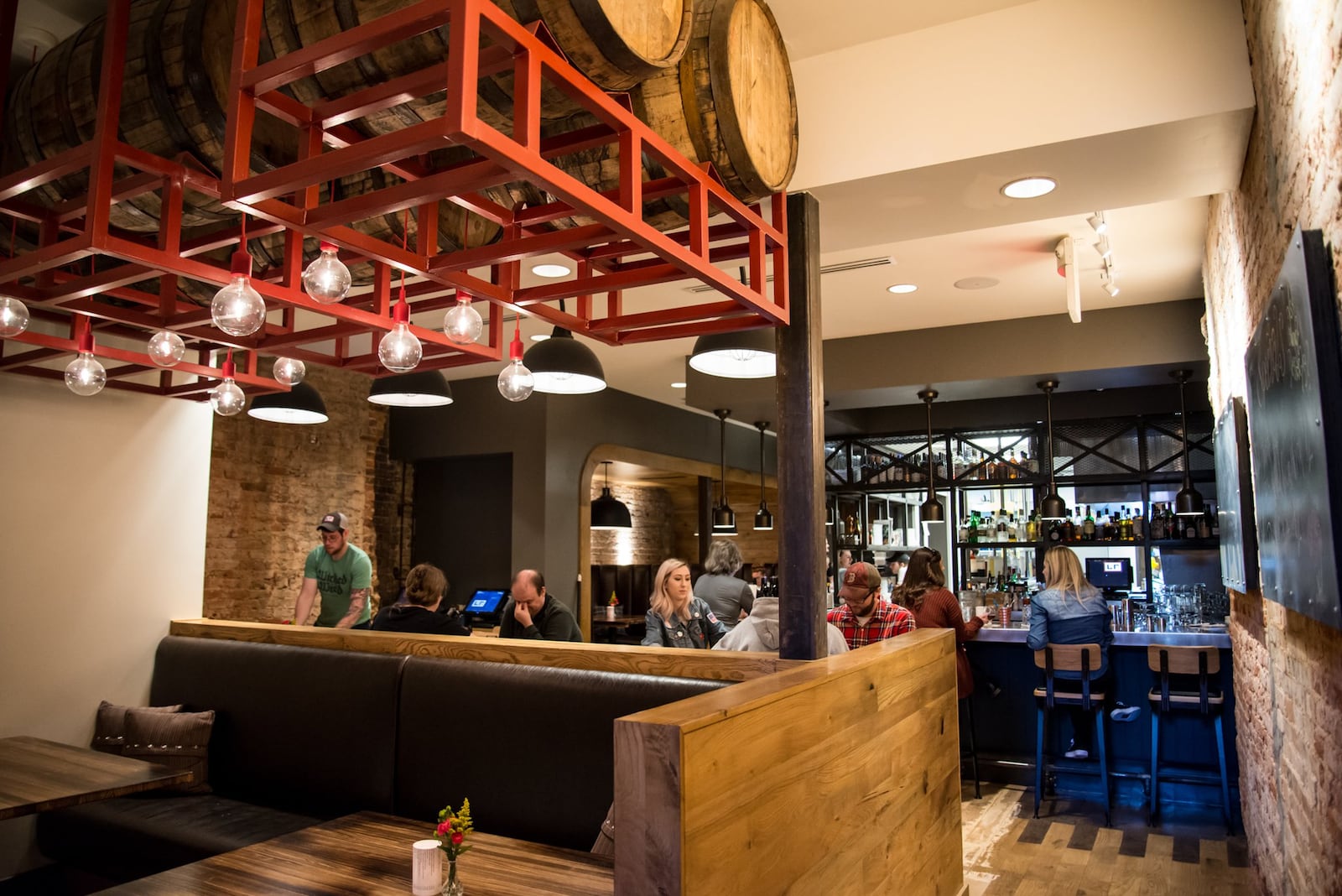  Local Republic first floor dining area and bar. Photo credit: Mia Yakel.