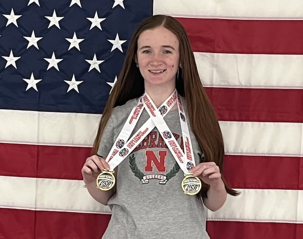 Katlyn Sullivan is the GSHA riflery champion. She is a senior at Statesboro High School. She also won gold medals at the Georgia Junior Olympics. (Photo courtesy of Kathleen Sullivan)