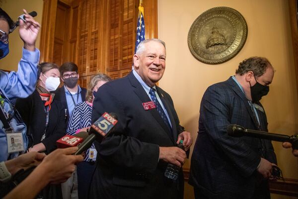 In his role as speaker of the Georgia House, David Ralston has helped tamp down some of the more incendiary proposals that have come out of the Senate. The lawyer from Blue Ridge helped raise big money for his fellow House Republicans, who did well in the past election. (Alyssa Pointer / Alyssa.Pointer@ajc.com)