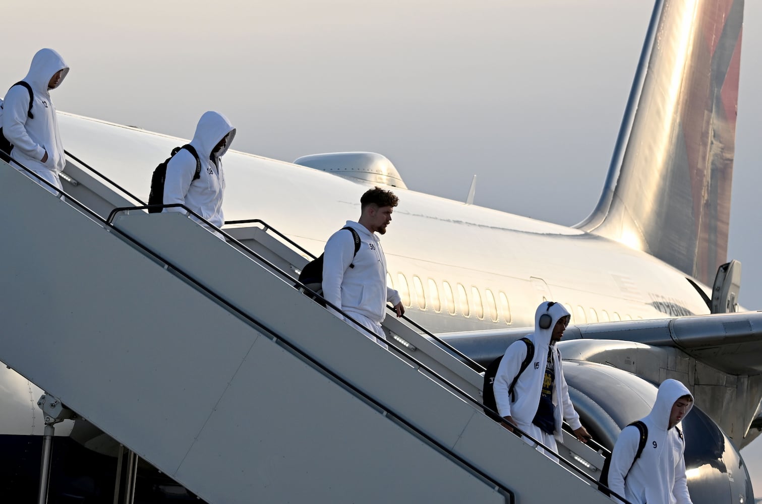 Photo: CFC title team arrivals