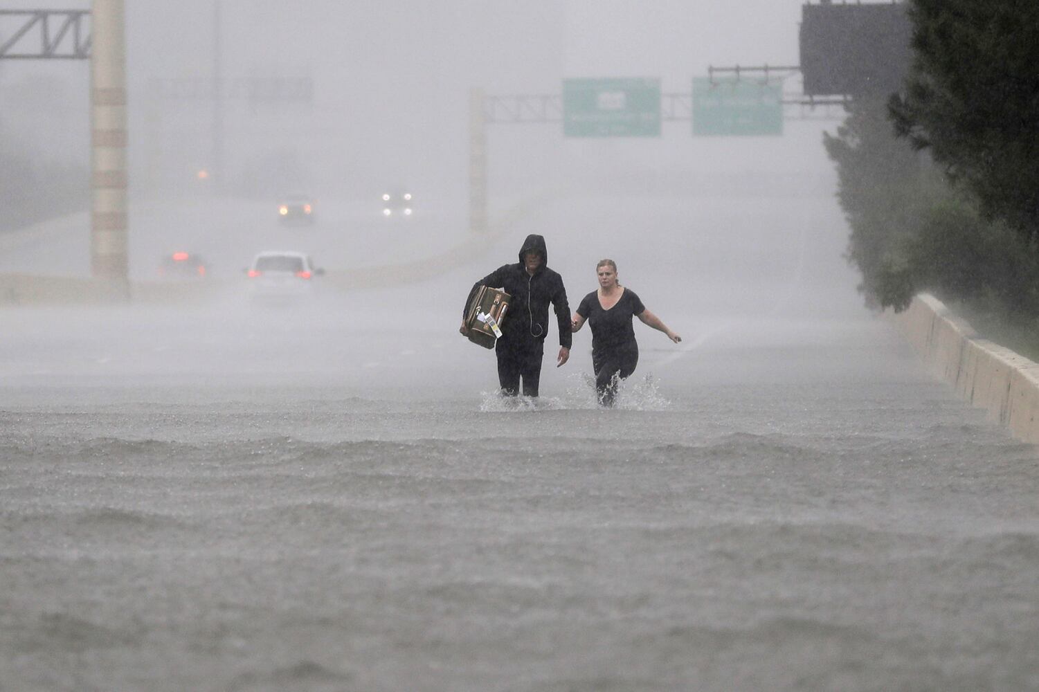 Devastation, flooding in Texas after Hurricane Harvey hits