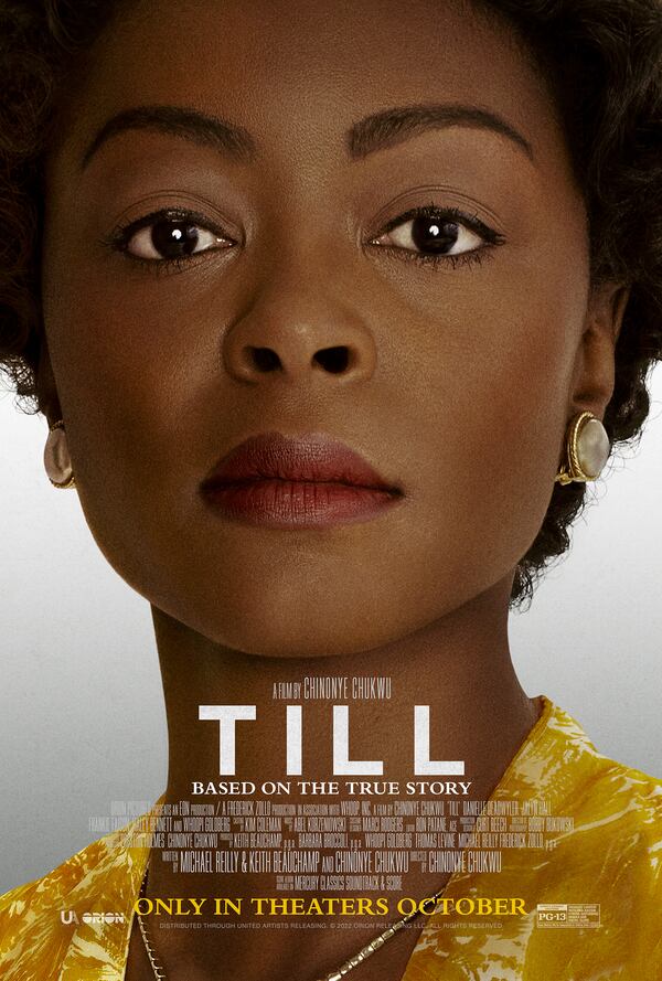 Poster art for the Chinonye Chukwu-directed drama "Till."
(Courtesy of Orion Pictures)