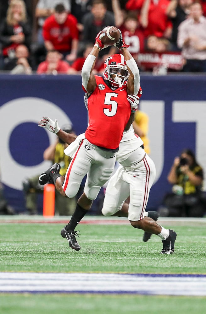 Photos: Bulldogs battle Alabama in SEC Championship game