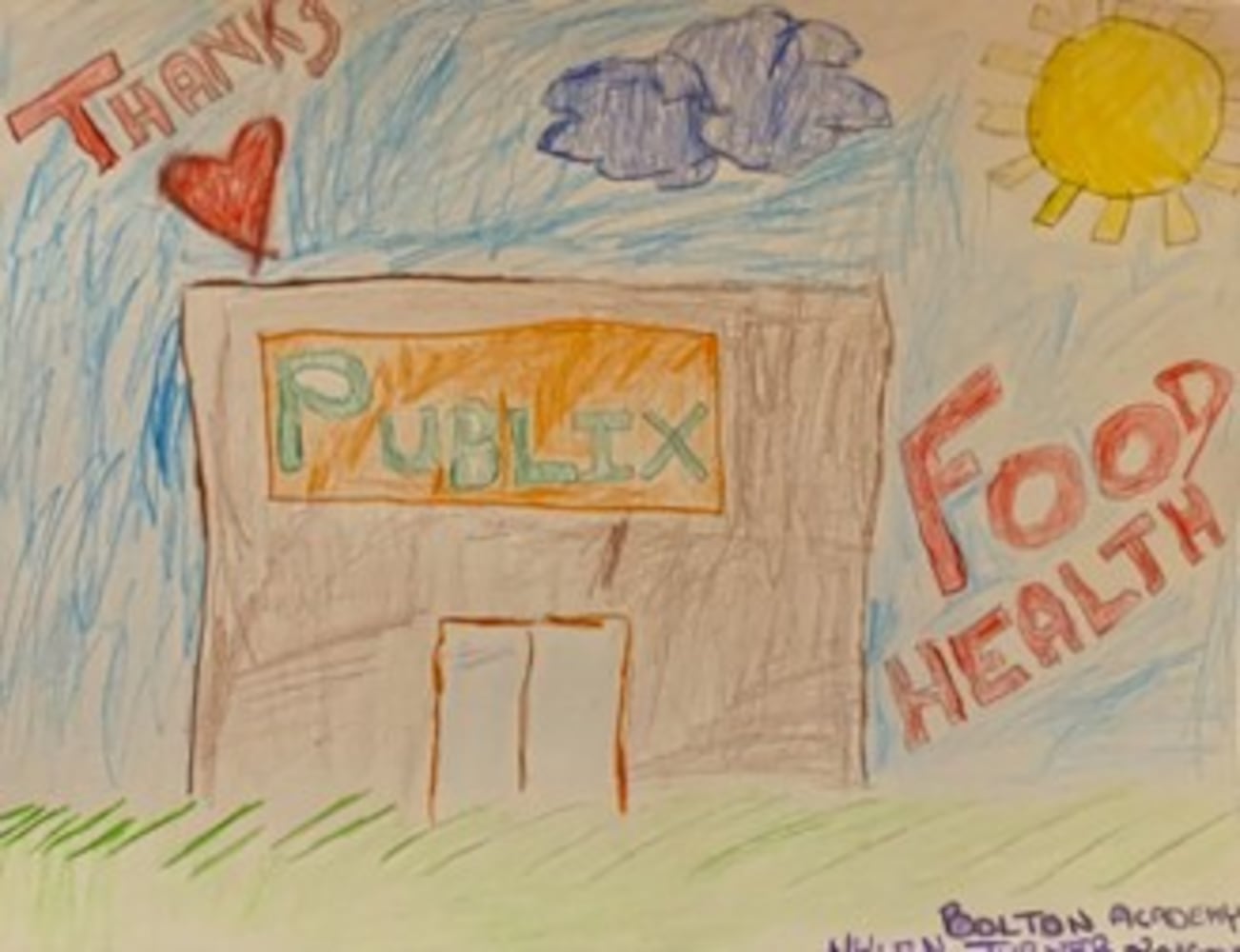 Art from the Heart: Kids thank front-line workers