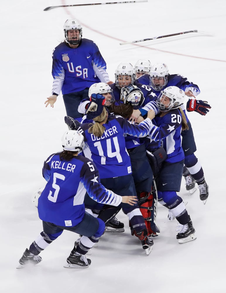 Photos: 2018 Winter Olympics: U.S. women's hockey team wins gold