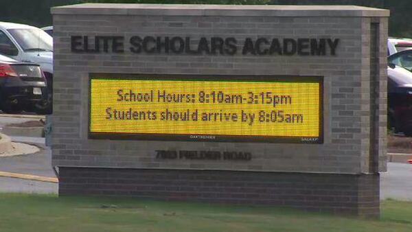 Clayton County School officials released a statement late Tuesday night that a student at Elite Scholars Academy has died. 