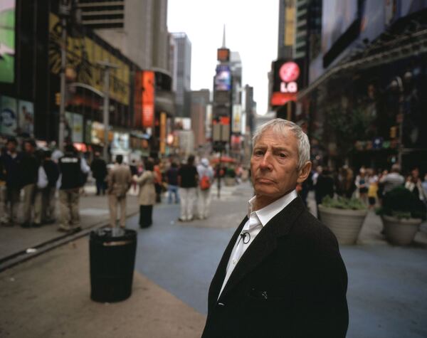 Robert Durst is seen in an image from the HBO documentary “The Jinx: The Life and Death of Robert Durst.”