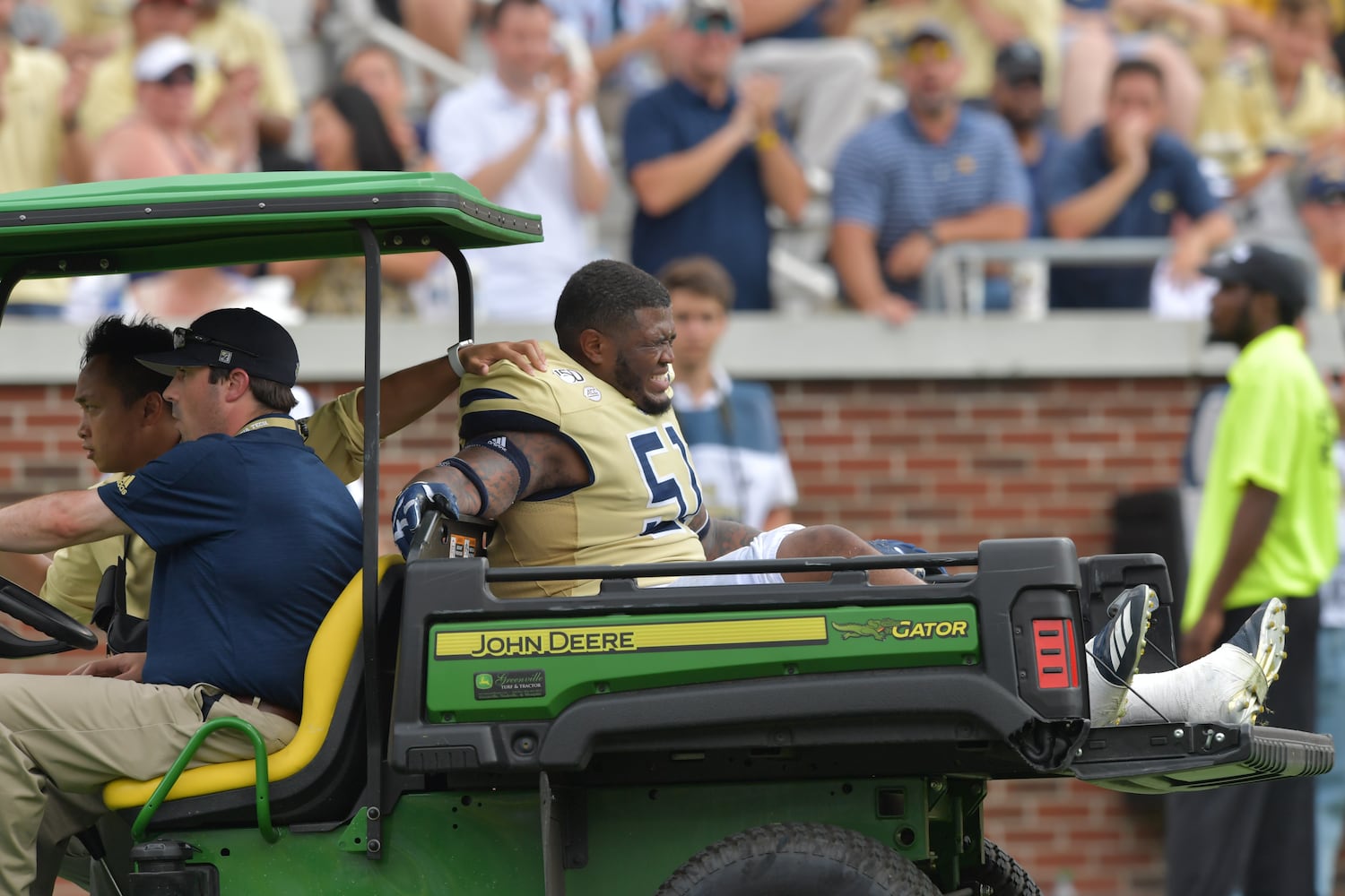 Photos: Georgia Tech is upset by The Citadel