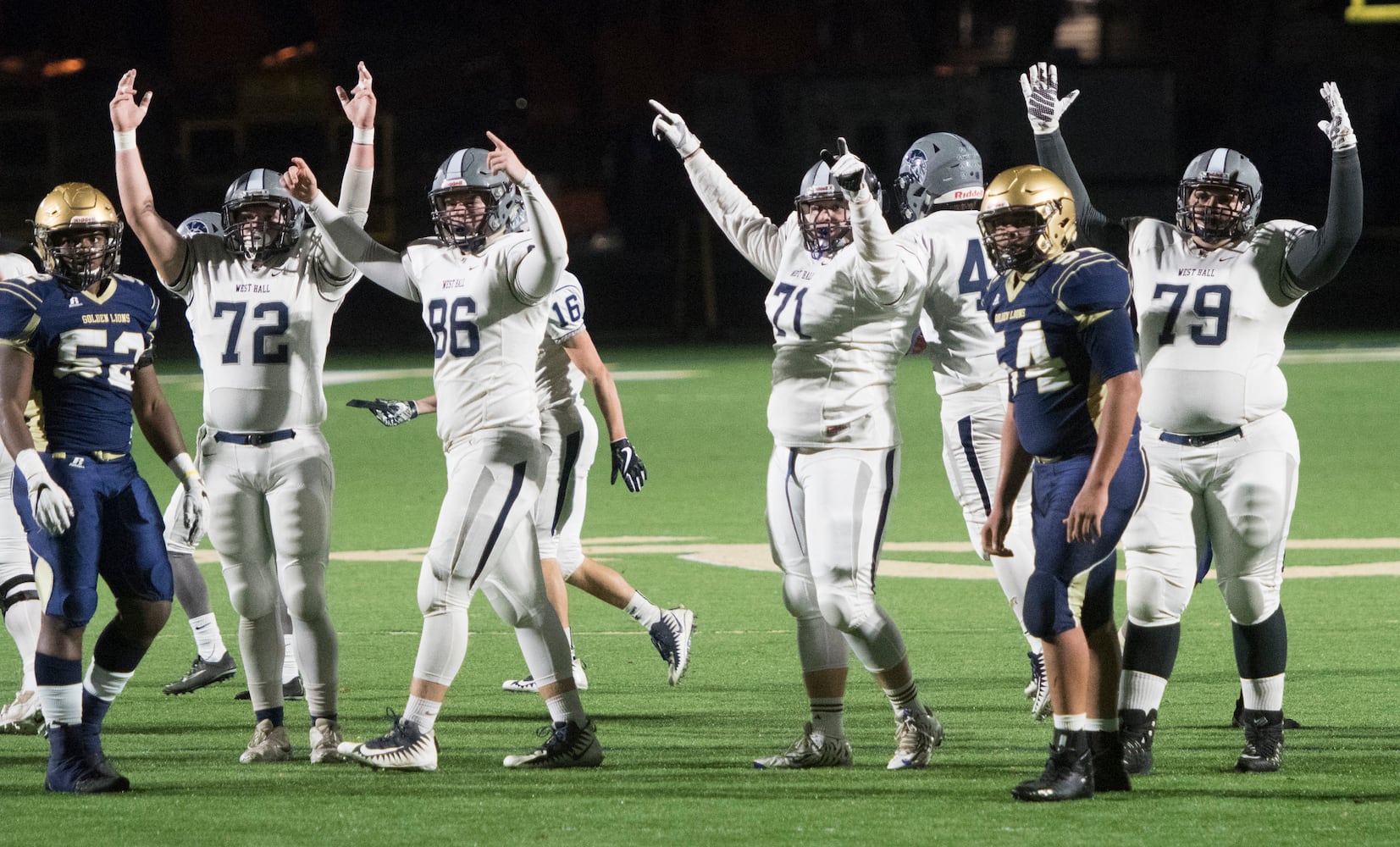 Photos: First round of high school football state playoffs