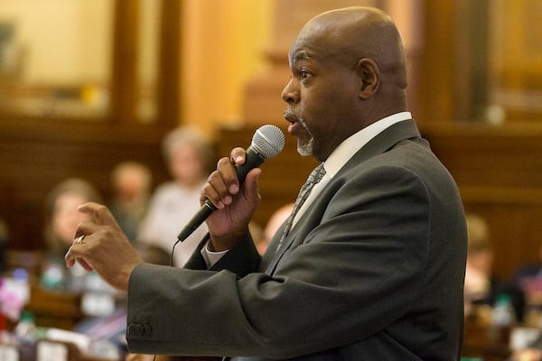 Democratic state Rep. Mike Glanton of Jonesboro has resigned from the Georgia House after 14 years in office, (Alyssa Pointer/The Atlanta Journal-Constitution)